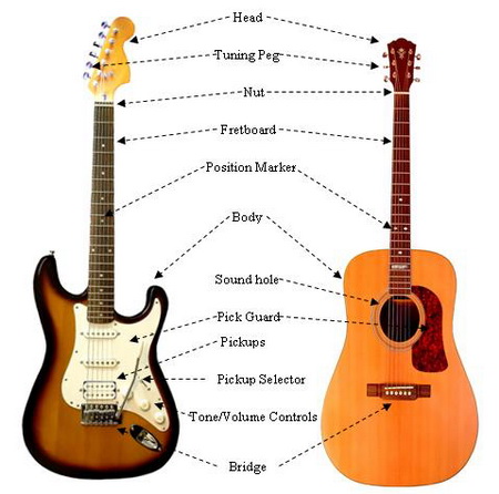 electricAcousticGuitarParts